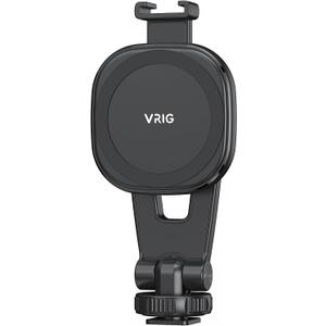 VRIG MG-03 Magnetic Phone Tripod Mount, Tripod Mount for Magsafe Cold Shoe for iPhone 16 15 14 13 12 Series, Magnetic Ring Compatible with All Phones & Cases, 360 Rotation, for Tripods, Cameras