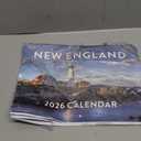 New England Calendar 2026 Monthly Wall Calender 12 Month | American Made In The USA