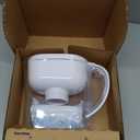 Brita Water Filter Pitcher for Tap and Drinking Water with 1 Standard Filter, Lasts 2 Months, 6-Cup Capacity, BPA Free, White