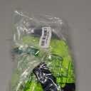 Kaei&Shi Garter Lingerie For Women, Glow In The Dark Blacklight Strappy Underwire Choker Sexy Lingerie, Adjustable Straps Sheer Thong Belt Matching 4 Piece Lingerie Set Boudoir Petite Neon Green X-Small