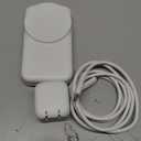 Belkin MagSafe Charger Compatible, 3-in-1 Charging Station, Qi2.2 25W Magnetic Wireless Charger Dock, Foldable Charging Stand for iPhone 17/16/15, Apple Watch, AirPods, Pixel 10 (45W Adapter Included) (White)