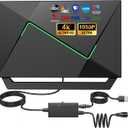 2026 TV Antenna for Smart TV Indoor for Local Channels HD Digital Antenna Outdoor Long Range Reception with Amplifier Signal Booster Supports 4K 1080p HD