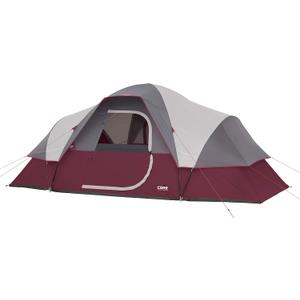 CORE 9 Person Large Multi Room Tent for Family Camping, Hiking and Backpacking | Portable Dome Stand Up Tent with Storage Pockets for Camping Accessories