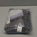 ChrisDowa Blackout Curtains 48 inches Long for Bedroom - 2 Panels Set Grommet Thermal Insulated Room Darkening Curtains for Living Room (Grey, 42 x 48 Inch)