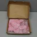 Crowye 12 Pcs Large LED Valentines Bows Lighted Velvet Bows Decoration Wreath LED Light Bow Christmas Tree Topper for Indoor Outdoor Xmas Winter Decoration(5 x 8 Inches,Pink)