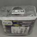 KinCam Recliner Chair Covers, Stretch Reclining Cover, Recliner Sofa Slipcovers Stripe Jacquard Recliner Couch Covers Furniture Protector Covers for Pet Kid (1 Seater, Dark Gray)