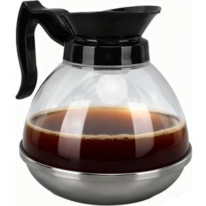 Replacement Carafe for Coffee Maker, Coffee Pot Replacement Glass Carafe Pot for Machine Stove Glass