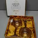 GLASSIQUE CADEAU Large 25 oz Copa de Balon Cocktail Glasses | Set of 2 | Big Crystal Balloon Goblets for Gin and Tonic, Sangria, Aperol Spritz, Limoncello Spritz, Hugo | Elegant Long Stemmed Glassware