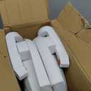 BEBELEH Collapsible Baby Bathtub with Thermometer Bathtub + Baby tub Sling + Newborn Sling Baby Bathtub Newborn to Toddler 0-24 Months The Ultimate Baby Bath Tub! (with Thermometer, Gray)