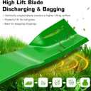 Youxmoto 02961700 54'' Mower Blades 70763400 for Gravely Ariens Zoom XL ZTXL2448 ZTXL2548 ZTXL2554, 54 Zero Turn Replaces for 02961700 70763400 with 54" Mower Decks (High Lift)