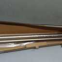 Ivilon Drapery Window Curtain Rod - End Cap Style Design 1 Inch Pole. 72 to 144 Inch Color Warm Gold