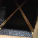 Havniva Ceramic 1.2 Cup Raised Slow Feeder Dog Bowl Set, Elevated 6.1inch Bowl and 7.3inch Puzzle Slow Food Dish with Wooden Stand for Medium and Small Dog, Anti-Gulping (2 x Beige+ Stand)