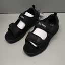 FitVille Diabetic Sandals for Men Wide Width with Arch Support, Men Diabetic Sandals Adjustable, 14M