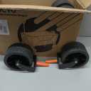 Wagon Carts Foldable 460LBS Weight Capacity Collapsible Wagon with Big All-Terrain Wheels, Heavy Duty Beach Wagons Cart with Cup Holders for Camping, Garden, Sports, Grocery-Black