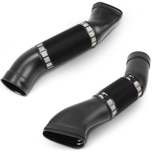 MUNIK 1120943482 1120943582 Left & Right Air Intake Duct Hose Compatible with Mercedes-Benz E-Class W211 2003-2008 E240 V6 2.6L Replace# 1120943482 1120943582