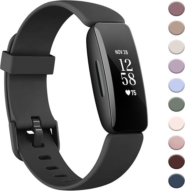 AK Band Compatible with Fitbit Inspire 2 Bands for Women Men, Adjustable Replacement Sport Wristbands Straps for Fitbit Inspire 2 / Ace 3