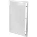 12" x 24" White Metal Access Panel, Service Shaft Door, Plumbing, Electricity Heating Alarm Wall for Drywall, Bathroom Services Hole Cover, Wall Covering