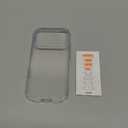 TORRAS for iPhone 17 Pro Case, Beyond MilitaryGrade Protection, Camera Control Button, DIY Buttons, Slim Thin Shockproof Hard Back AntiYellowing AntiScratch Phone case for iPhone 17 Pro, Clear