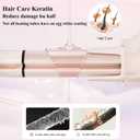 5 in 1 Interchangeable Curling Iron Set, 5 Styling Tools, 28mm32mm40mm Roll, Hair Straightener BrushVolumizing Comband Curling Iron3 Temp & Timer & Negative Ions