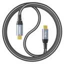 USB C Monitor Cable 3.3FT [8K@60Hz/Dual 4K@60Hz] Video Output, 40Gbps High Speed Data Transfer, USB 3.2 Gen 2 Display Video Cable 240W Charging for MacBook,iPad,SSD,Lenovo,KYY,ARZOPA,Portable Monitor (Black)