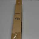 Hei!Dear Blackout Curtain Rod for Windows 48 to 84 inch (4-7Ft), Wrap Around Room Darkening Curtain Rods, 5/8" Samll Adjustable Modern Decorative Window rod,Gold (48-90"1 pack)