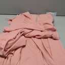 Formal Dresses for Women Gowns Evening Party Cocktail Dress,Split Elegant V Neck Wrap Ruffle Wedding Guest Dresses, Size XL