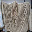 Full Size Heated Electric Blanket Heating Blanket - 72X84in Full Size Electric Blanket for Bed, Fast Heating and Over-Heat Protection Heated Blanket 5 Heat Levels, House Warming Gifts New Home (Beige)