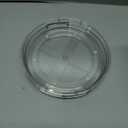 LAMU 2 Tier Lazy Susan Turntable Organizer 9.25'' Rotating Spice Rack Organization for Cabinet, Kitchen, Pantry, Countertop, Bathroom, Vanity, Medicine Cabinet Organizer, Clear