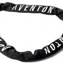 Aventon 8mm Thick Chain Lock, 47inch Heavy Duty Anti Theft Bicycle Lock, Equipped with a Waterproof and Scratch-Resistant Nylon Cover, Suitable for Bicycle, Motorcycle,Tricycle, Fence, and Door.