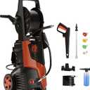 Electric Pressure Washer 5000PSI 3.5GPM with 20FT Hose & 16.3FT Cord, for Car, Pool, and Patio Cleaning