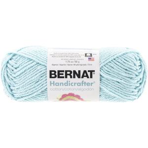 Bernat Handicrafter Cotton Yarn - Solids-Robin's Egg