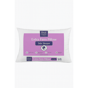 Rest Right Extra Firm Pillow Side Sleeper Standard/Queen 20x28 Inch