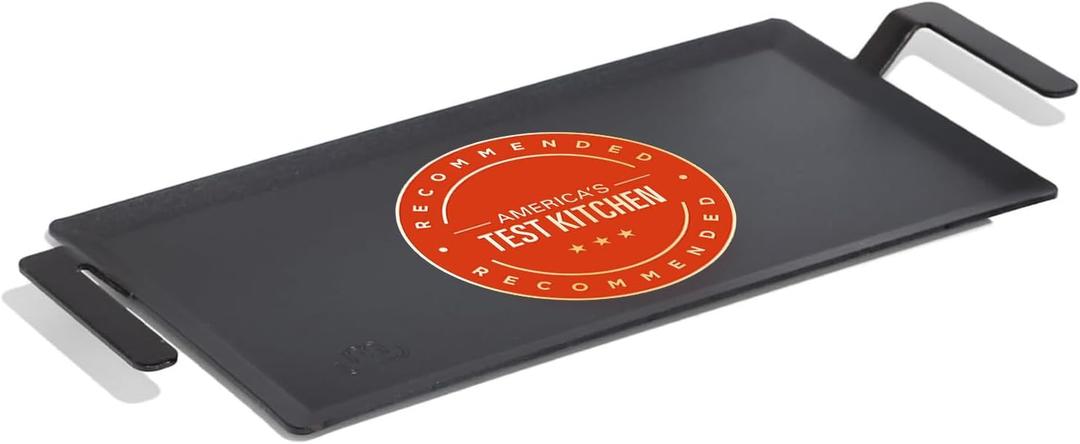 Made In Cookware | Carbon Steel Griddle - (Like Cast Iron, but Better) | Professional Cookware | Crafted in Sweden | Induction Compatible, Size: Griddle