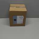 LIGHTACCENTS Clear Ribbed Ceiling Light Cover  5.9 Flush Mount Globe for Fan or Fixture Replacement  Glass Shade for Kitchen, Bathroom, Hallway, or Bedroom Ceiling Lights