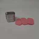 Homikit 3 Pack Kids Lunch Box Set, 18/10 Stainless Steel Bento Boxes with Silicone Lids Leak Proof, 5 Cups Reusable Metal Food Snack Containers for School Daycare, Nontoxic & Dishwasher Safe, Pink (Medium)