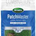 Scotts PatchMaster Lawn Repair Mix Sun + Shade Mix, Combination Grass Seed, Fertilizer, and Mulch, 4.75 lbs.