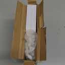 WELLAND 7-Inch Floating Corner Shelves Set of 2, Wall Mounted Storage Shelf with White Finish for Bedroom, Living Room, Bathroom, Display Shelf for Small Plant, Photo Frame, Toys and More