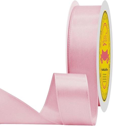 Humphrey's Craft 1 Inch Wide Pink Crushed Velvet Ribbons Spool - 25 Yards, Perfect for Sewing, Gift Wrapping, Jewelry Making, Wedding and All Crafting Projects. Pink 