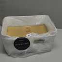 FINESSY White Plastic Storage Bins for Shelves, Small Closet Kitchen Storage Containers for Pantry Bathroom Office Organization Baskets, Cabinet Organizing Containers, White Organizer Bins for Shelves