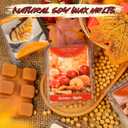 LA BELLEFE Wax Melts, Wax Cubes Strong Scent for Warmer -Cinnamon Roll, Marshmallow Dreams, Sicilian Lemon, Salted Caramel Cream, Vanilla Cake, Golden Apple, 6 Pack, 36-Cube