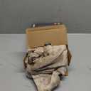 Tefici Electric Heated Blanket Throw, Super Cozy Soft 2-Layer Flannel 50" x 60" Heated Throw with 3 Heating Levels & 4 Hours Auto Off, Machine Washable, ETL&FCC Certified, Home Office Use, Camel