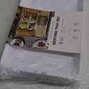 4-Pack Plastic 16" x 11" Large White Serving Trays Set - Reusable Serving Platters for Cookie, Appetizer, Charcuterie, Snack, Dessert, Party Food Display - Stackable Kitchen CounterTop Tray, BPA Free