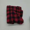 Amazon Essentials Men's Full-Zip Polar Fleece Jacket, Red Buffalo, X-Small