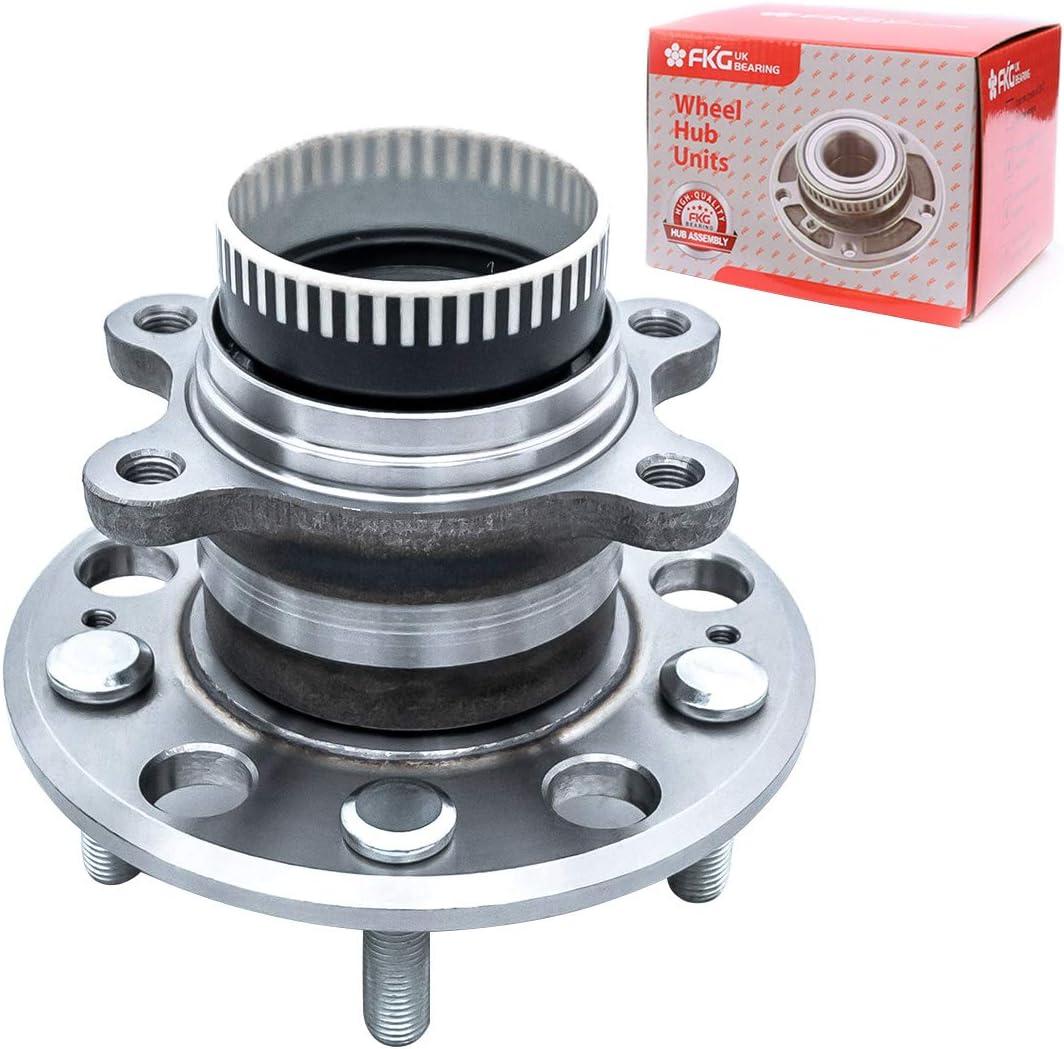 FKG 512437 (FWD Only) Rear Wheel Bearing Hub Assembly fit for 2011-2015 Hyundai Azera Kia Optima, 2010-2014 Hyundai Sonata, 2009-2015 Hyundai Tucson, 2009-2016 Kia Sportage, 2008-2012 Kia Rondo