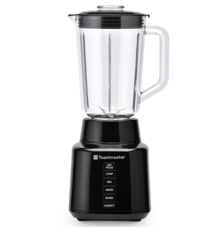 Toastmaster 450 Watt Blender with 48 oz BPA-Free Jar