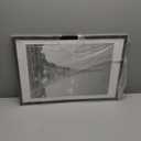 upsimples 16x24 Picture Frame, Display Pictures 14x20 with Mat or 16 x 24 Without, Wall Hanging Poster Frames, Black, 1 Pack