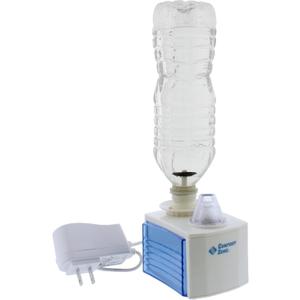Comfort Zone Ultrasonic Turn Bottle into into Personal Portable Humidifier - 6 Hour Operation - Whisper Quiet, Travel, White