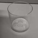 1 Pack Clear Glass Shade Cylinder, Glass Lamp Shade Replacement Shade for Pendant light, Floor lamp, Desk lamp, Wall Sconces and Bathroom Light Fixtures