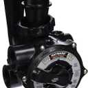 Hayward SP0710X62 Pro-Series Vari-Flo Replacement 1-1/2-Inch Control Valve Assembly with Gauge,black