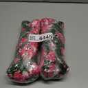 2 x HyeFlora Artificial Flowers for Outdoors, 2pcs Faux Hanging Morning Glory Silk Fake Flowers Lifelike Artificial Plants UV Resistant Flowers for Outside Planter Patio Garden Porch Decor (Rose red)